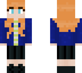 dark blue girl