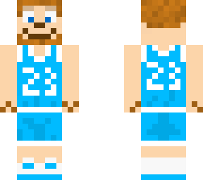 me as a unc basketball tar heel with #32