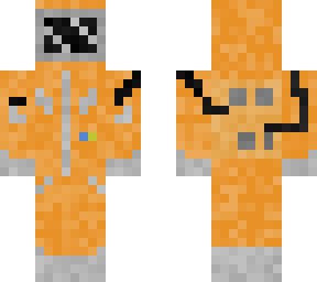 orange space man