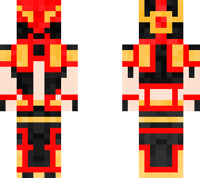 red mask