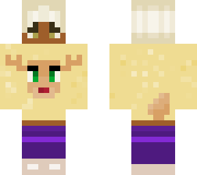 reindeer sweater with socks [male]