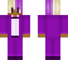 vic purple suit