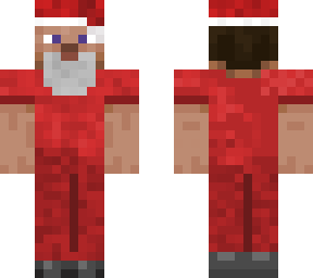 steve dressed up as santa!