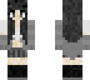 ~re-upload~ monochrome aesthetic female (slim ver.)