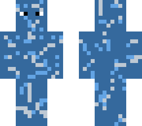 blue skin
