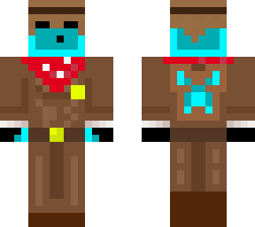blue slime cowboy