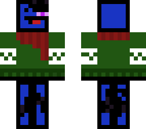 bluenderblob cristmas themed.