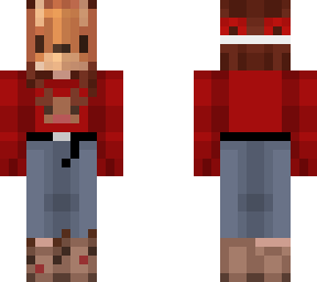 christmas reindeer girl