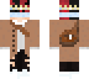 finn winter outfit with bandana