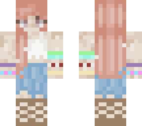 funky beach girl