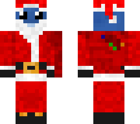 mudkip in a santa suit