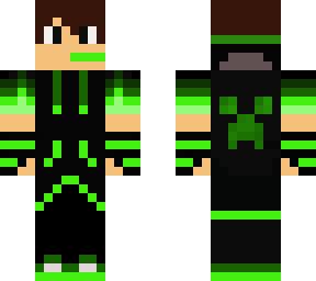 neon green teenager