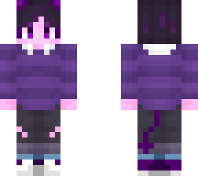 purple shirt
