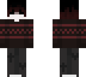 red skin sweater