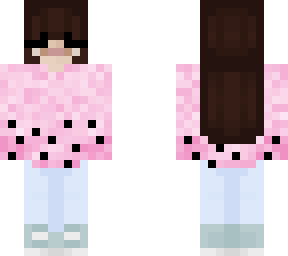 strawberry boba sweater