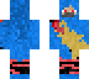 corrupted blue ninja