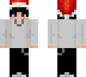 eboy with santa hat