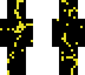 glitched green yellow