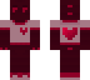 red (with clothes)