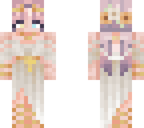 xd mi personaje con vestido de boda