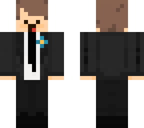 @hunteranjos minecraft skin (wedding, casamento)