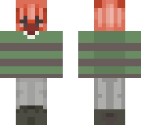 a candy cane hair guy