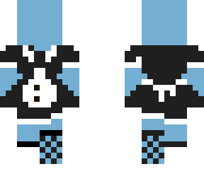 avm maid blue | Minecraft Skin