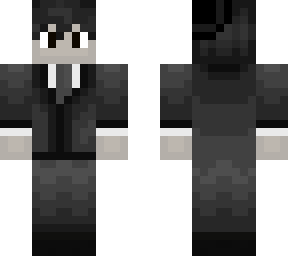 black and white