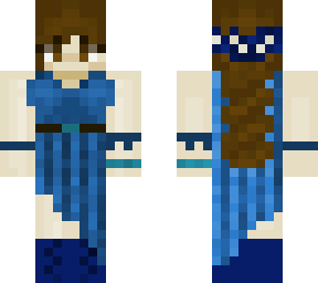 blue girl