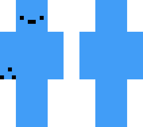 blue skin