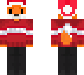christmas fox