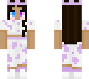 cuties cows yt girl cow purple
