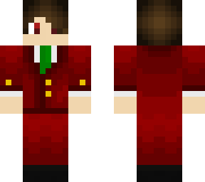 demon red suit