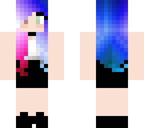 galaxy hair