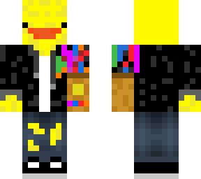 pato con guantelete de thanos