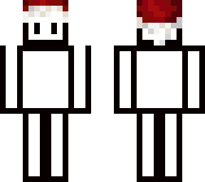 player with santa hat