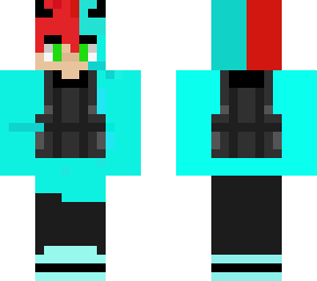 red and blue emo