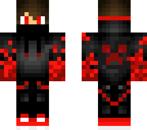 red fire gamer boy