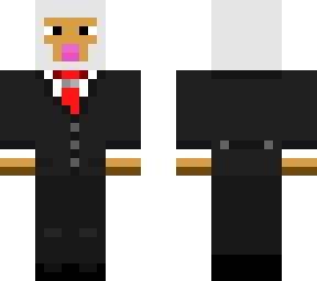 sheep in a suit
