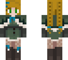 winter coat blonde girl
