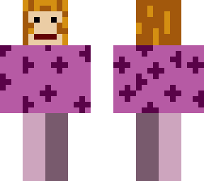 yes, my mother made this skin.