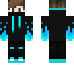 blue gamer boy