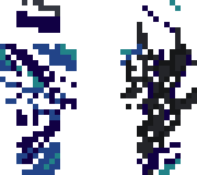 blue scribbles