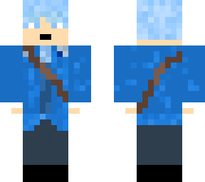 blue tuxedo