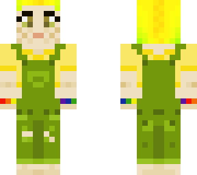duckie green jumper yellow shirt