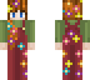 flower overalls