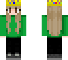 green sweater