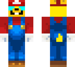 lobun in the mario outfit!