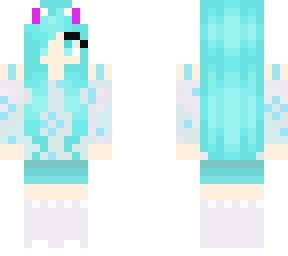 my real-life minecraft skin, but blue, and better shading (read desc)