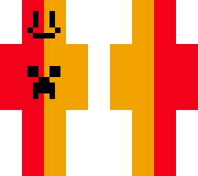 orange with red skin